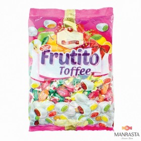 Kramtomieji saldainiai su vaisių skonio įdaru FRUTITO TOFFEE 1 kg