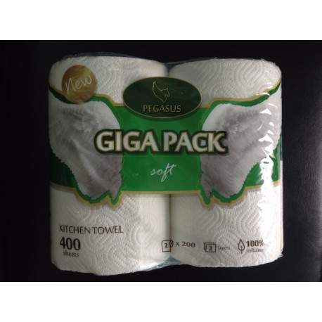 Kitchen towel GIGA PACK 2 ply. 2 pcs.