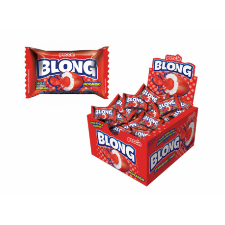 Chewing gum with filling BLONG STRAWBERRY 200g