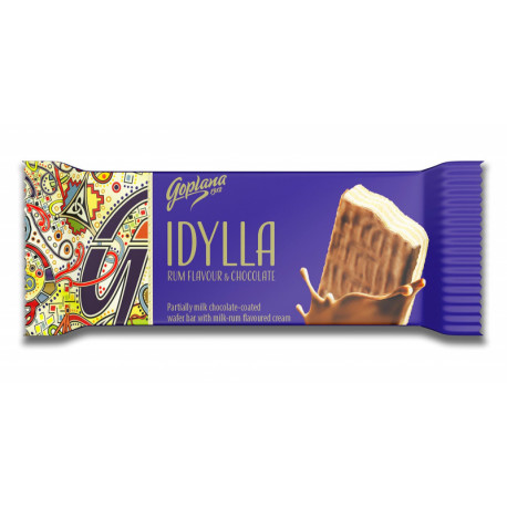 Wafers with chocolate mousse IDYLLA 47g