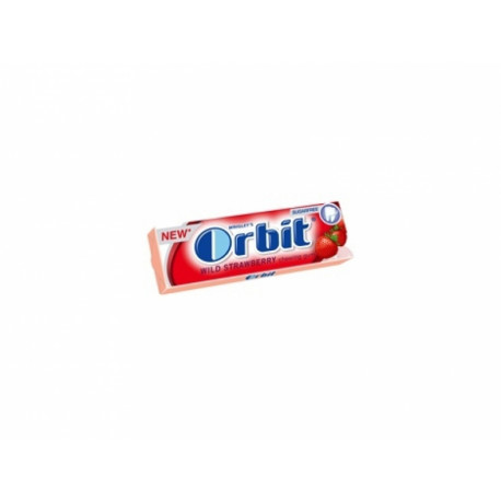 Kramtoma guma ORBIT WILDE STRAWBERRY 14g