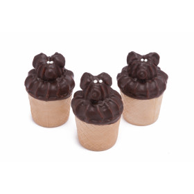 Wafer cup filled with sugar-albumin mass RATS 20 pcs.