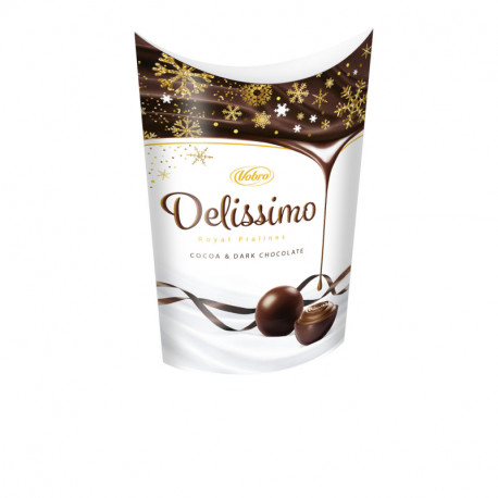 Šokoladinių saldainių rinkinys DELISSIMO COCOA & DARK 105g
