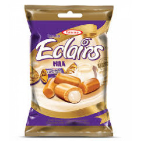 Candy with milk filling ECLAIRS MILK 1kg