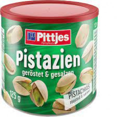 Sūdytos pistacijos PITTJES PISTAZIEN 125g