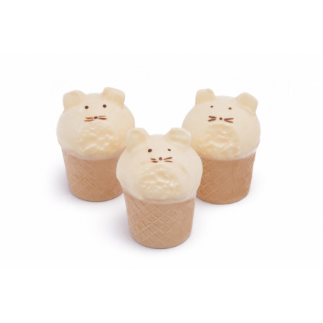 Wafer cup filled with sugar-albumin mass CATS 20 pcs.
