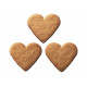 Biscuits ginger hearts GINGER SNAPS SMALL HEARTS 300g