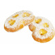 Lemon flavoured crispy cookie with powdered sugar. PRECLE 700g