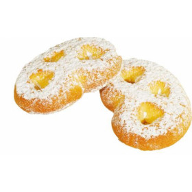 Sausainiai citrinų skonio pabarstyti miltiniu cukrumi 3% PRECLE 700g