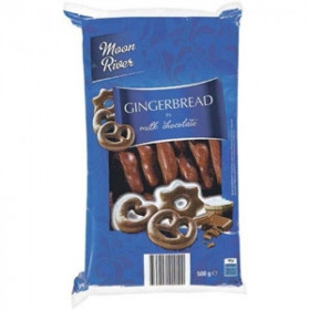 Gingerbread with milk chocolate MOON RIVER GINGERBREAD 500g