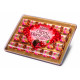 Chocolates with cherry liqueur CHERRY DIAMONDS 280g.