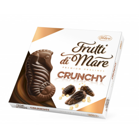 Šokoladiniai saldainiai FRUTTI DI MARE CRUNCHY 205g
