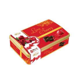 Chocolates  with cherry in alkohol LOVE & CHERRY 290g.