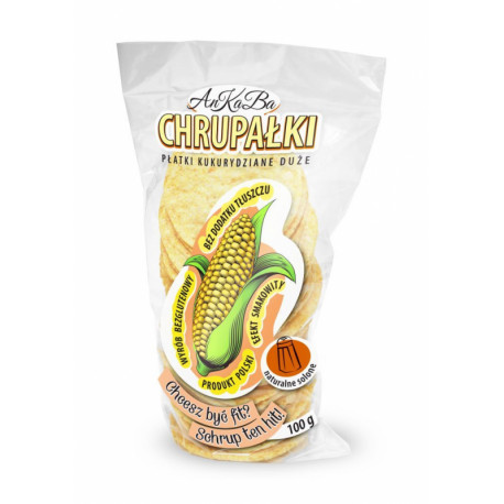 Corn crackers with salt CHRUPALKI 100g