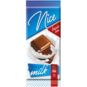 Pieninis šokoladas NICE MILK 80g