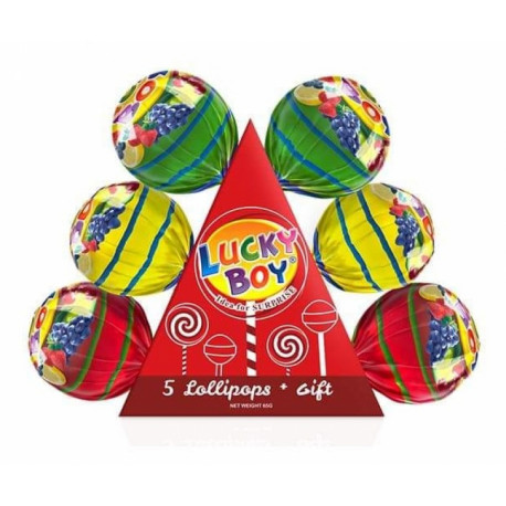 Ledinukas LUCKY BOY su žaislu 65g