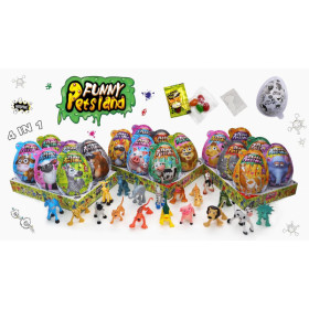 Plastikinis kiaušinis FUNNY PETSLAND EGG TOY 21g