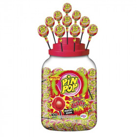 Lollipops PIN POP SOUR CHERRY 17g