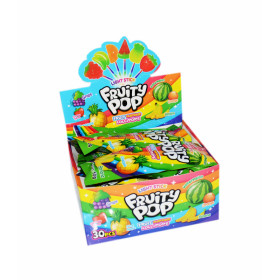 FRUITY POP LOLLIPOPS 10g