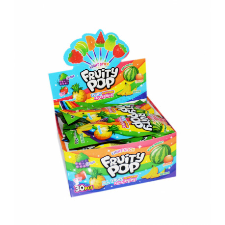 Ledinukai FRUITY POP LOLLIPOPS 10g