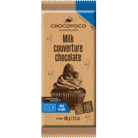 Milk chocolate MILK COUVERTURE 100g