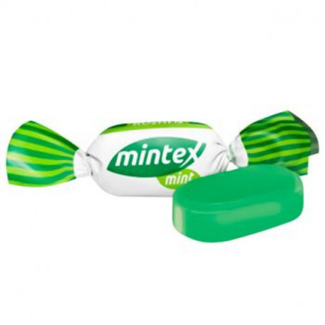 Mėtų skonio karameliniai saldainiai  MINTEX MINT 1kg