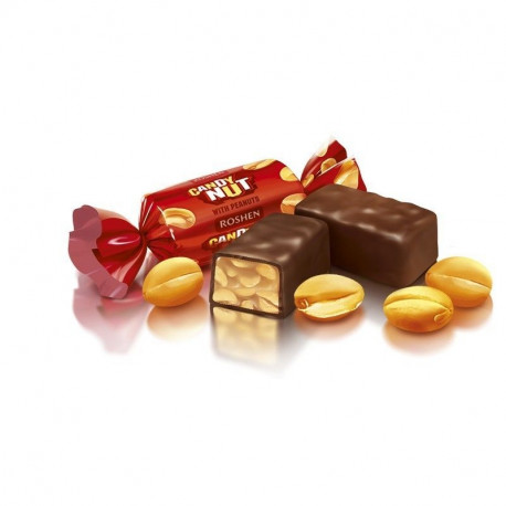 Candy with caramel and peanuts CANDY NUT 1kg