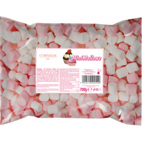 Marshmallows MINI WHITE AND PINK 700g