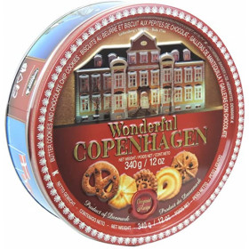 Butter cookies and biscuits with chocolate chip COPENHAGEN 370g