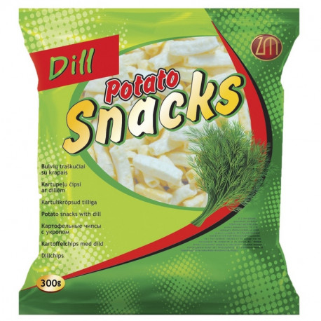 Potato chips dill taste 300g