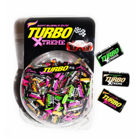 Kramtoma guma Xtreme Turbo 4,5g (300vnt.*6bl)