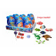 Plastic egg with lollipop, cheing candy, bubble gum and toy SEA SECRET PLASTIC EGG 20g