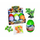Plastic egg with toy and caramel DIY DINOSAUR 10g