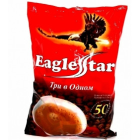 Instant coffee EAGLE STAR 3IN1 18g * 50pcs