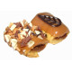 Puff pastry biscuits with fudge filling toffi KROWKI 1,3kg