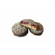 Kokosiniai sausainiai su mėlynių skonio įdaru 29% iš dalies glaistyti šokoladiniu glaistu KOKOSKI JAGODOWE 2,2 kg