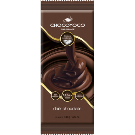 Dark chocolate CHOCOYOCO DARK 100 g