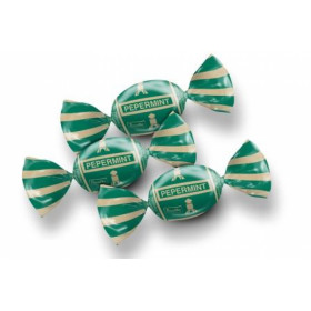 Caramel candies with mint filling PEPERMINT 1kg
