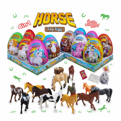 Kiaušinis su žaislu HORSE TOY 20g