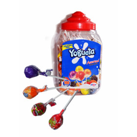 Lollipops YOGUETA FILLED ASSORTED 18g