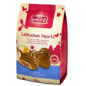 Meduoliai LEBKUCHEN HEARTS 150g