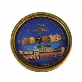 Butter cookies and biscuits with chocolate chip JACOBSENS 340g