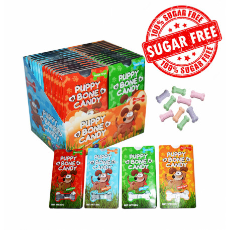 Dragee with sweeteners PUPPY BONE CANDY 10g