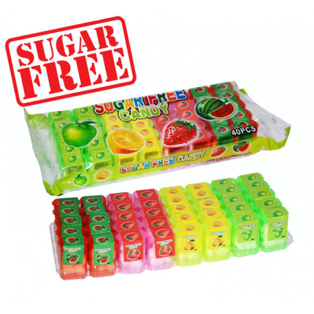 Dražė saldainiai su saldikliais SUGAR FREE CANDY 120g
