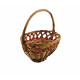 Wicker basket for gifts
