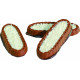 Cocoa biscuit with coconut cream on confectionery compound bottom with desiccated coconuts EXCLUSIVE COCONUT 1,2 kg