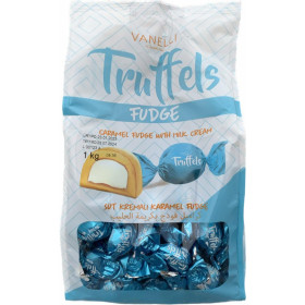 Caramel candies with milk cream TRUFFELS 1kg