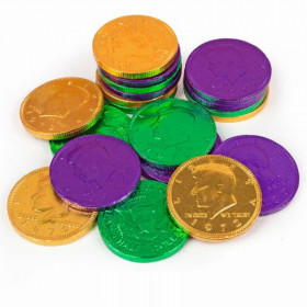 Šokoladinės monetos 140g