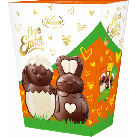 Šokoladinių saldainių rinkinys EASTER FIGURINES 220g