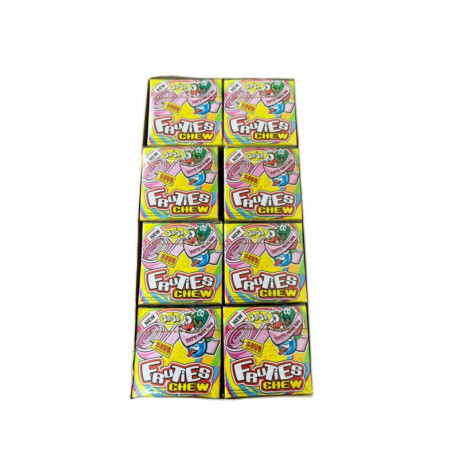 Susikramtomi saldainiai FRUIT TAPE CHEW TUTTI FRUTTI 15g